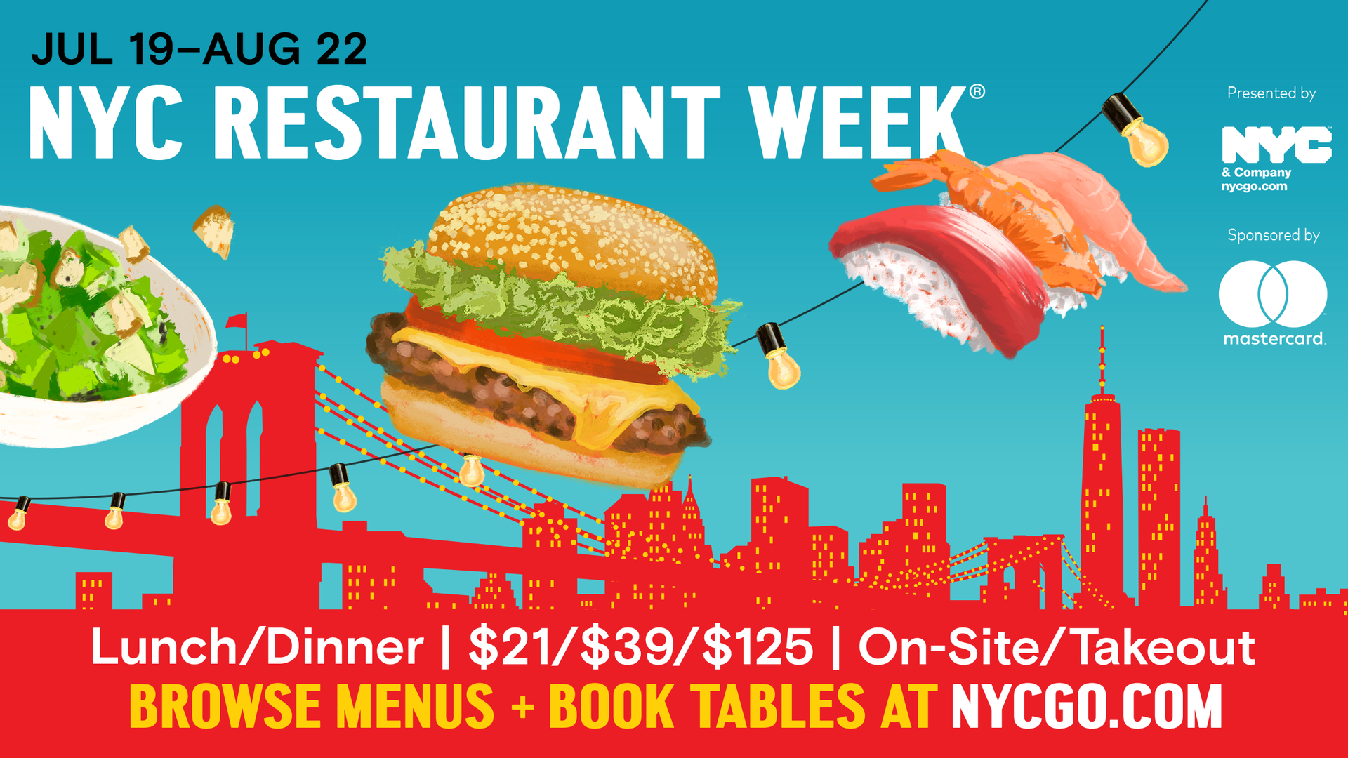 NYC Restaurant Week is back — and Mastercard cardholders can save each