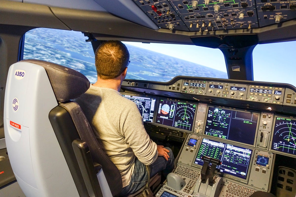 'Our job is on the line every 6 months' — Inside the pilot's simulator ...