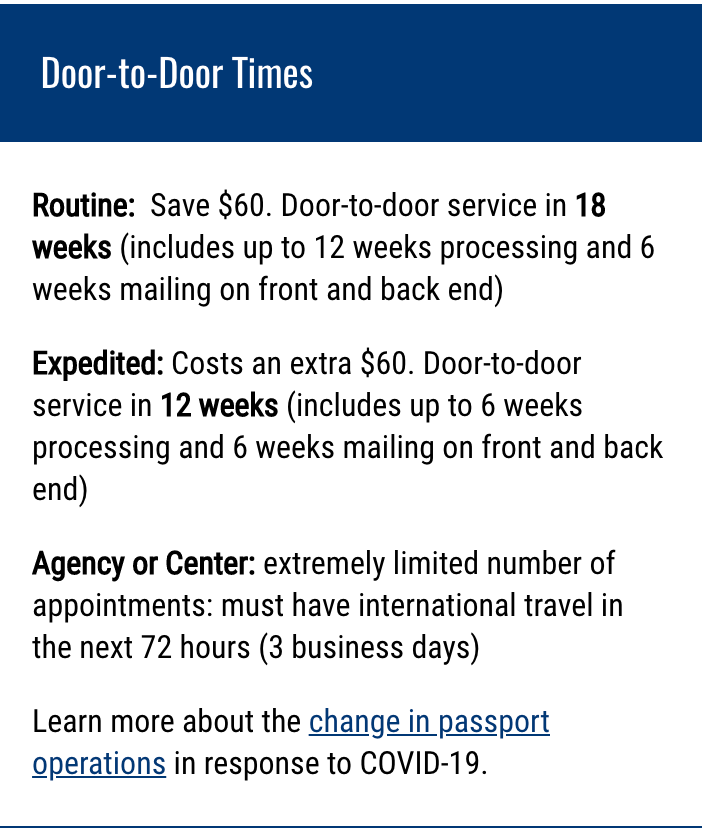 Learn from my experience How to avoid a 7week passport renewal saga