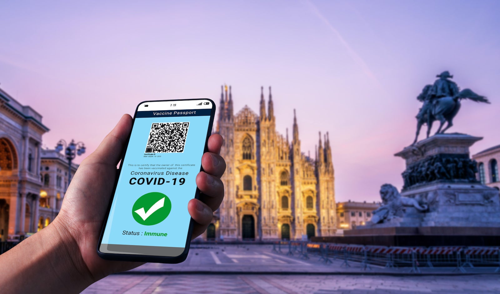 Italy To Mandate COVID Vaccine Pass For Entry To Museums Theaters And   Italy Vaccinepassport 