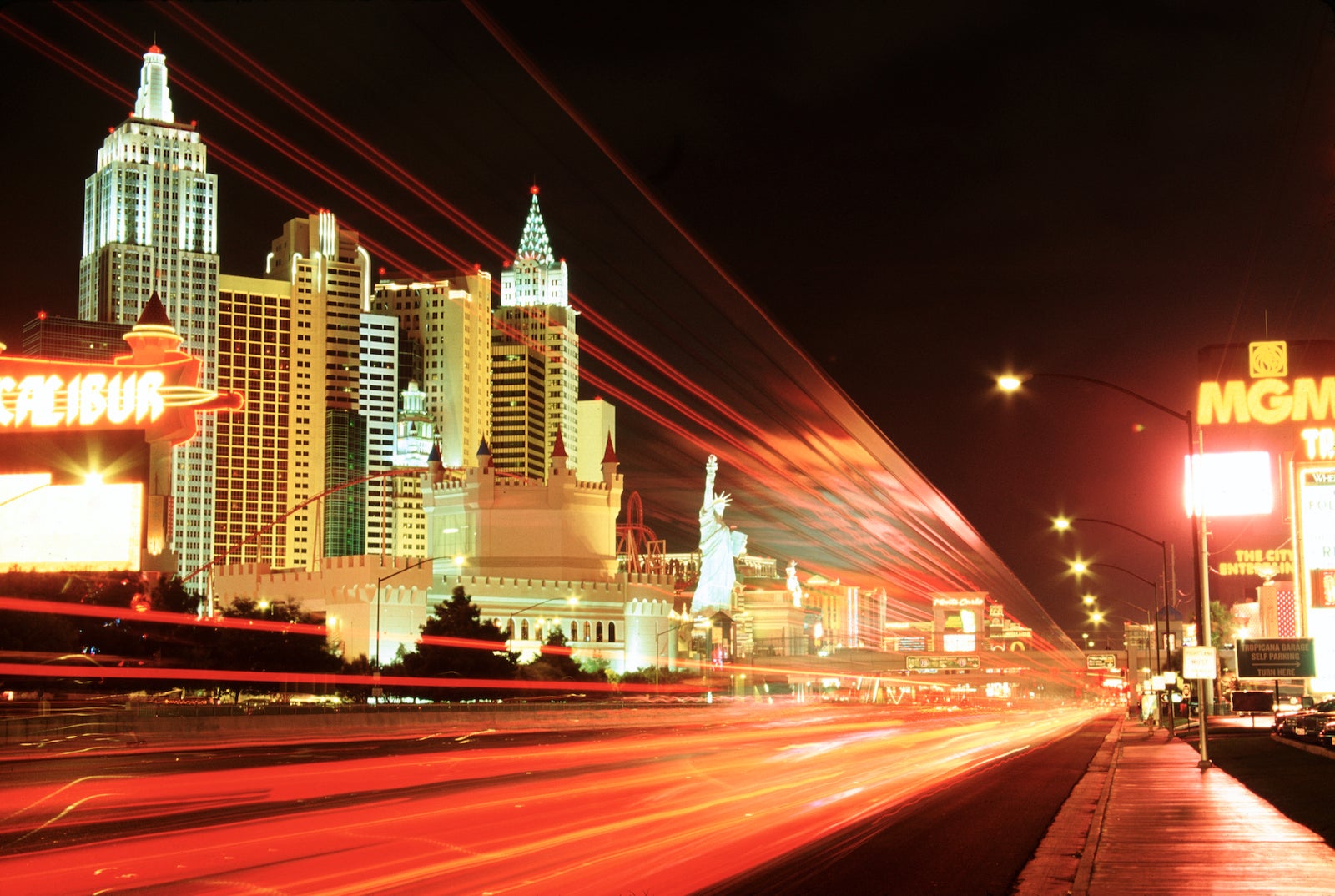 Las Vegas at night