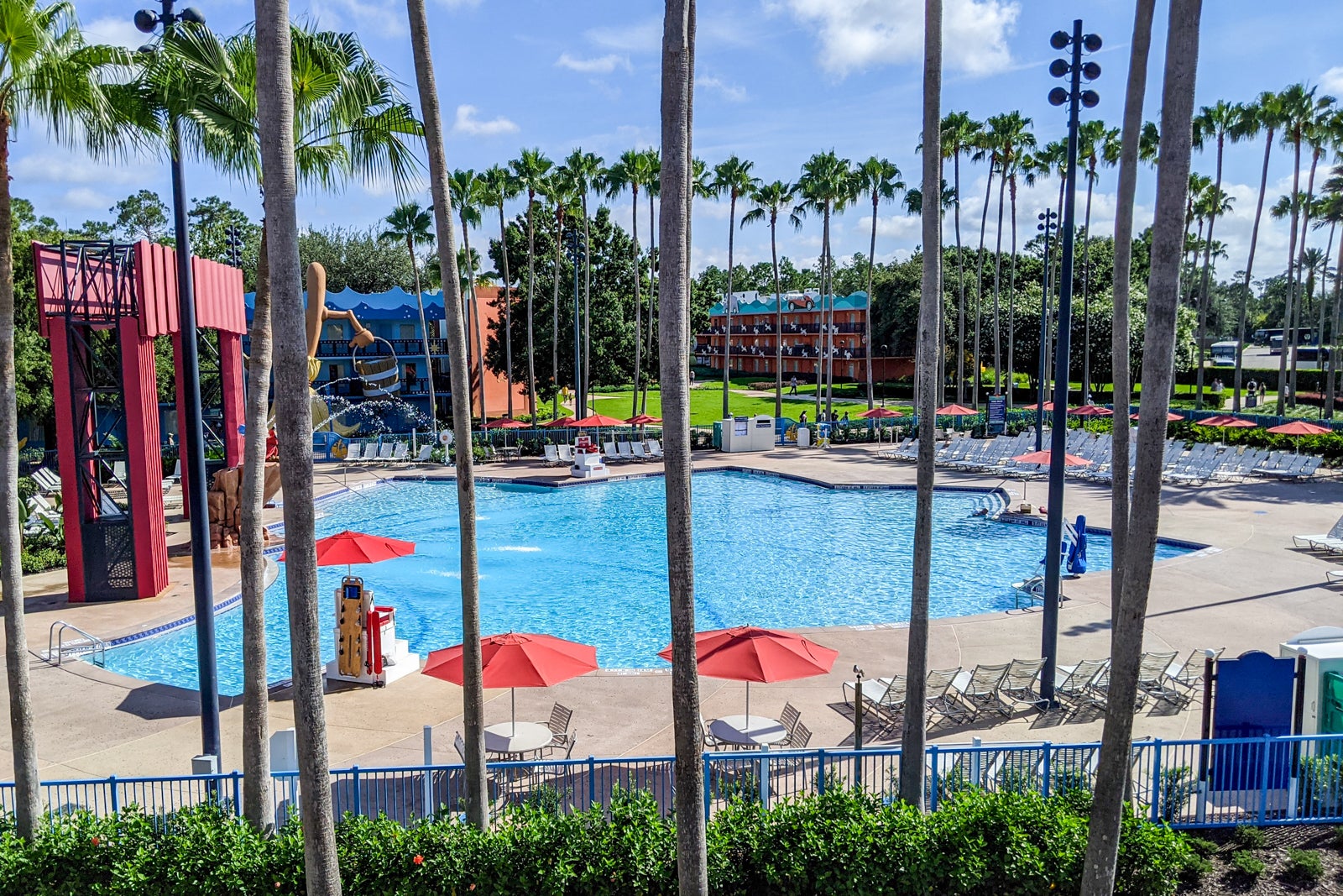 Fantasia pool at Disney 's All-Star Movies Resort