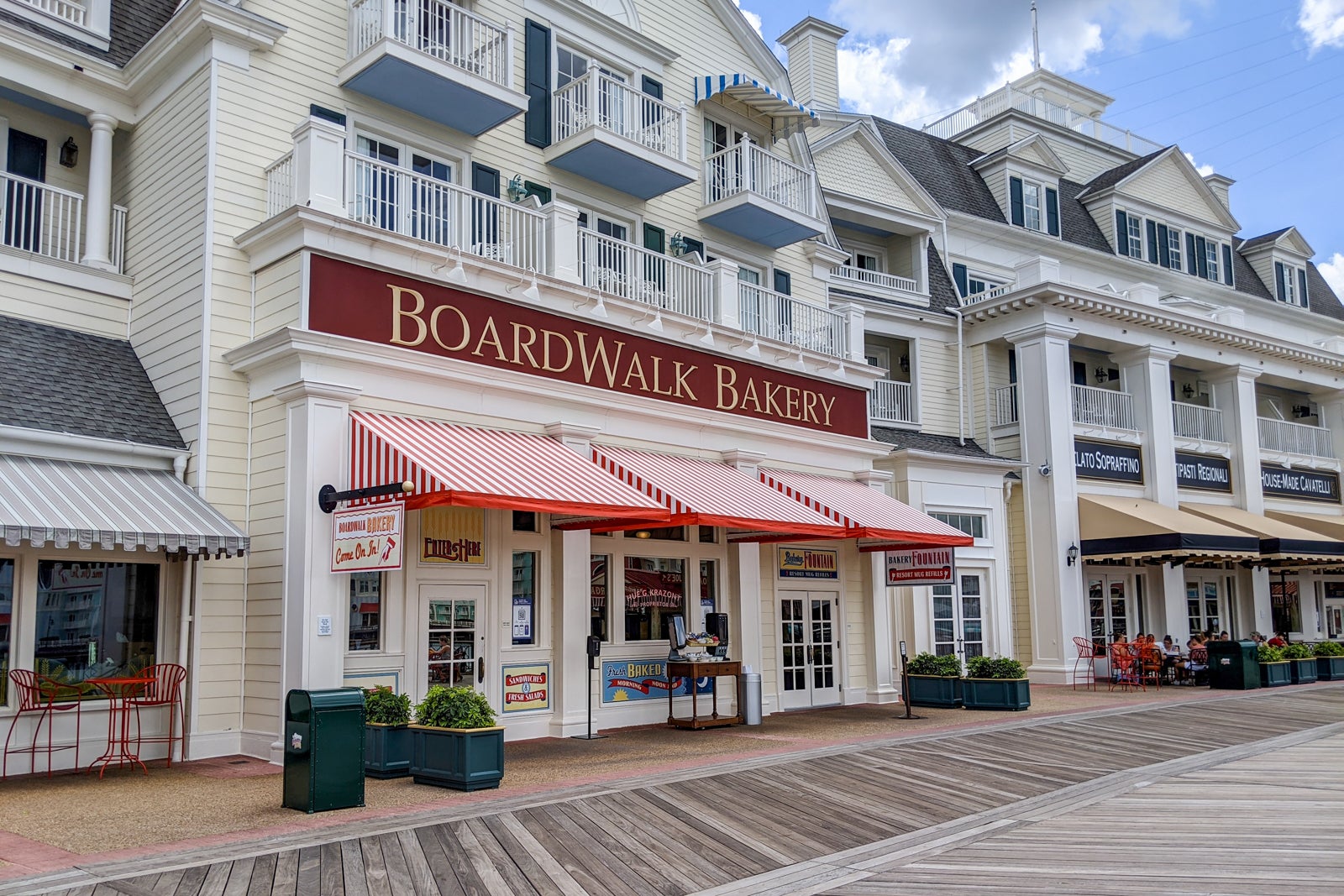 Boardwalk pékség a Disney Boardwalk-ban