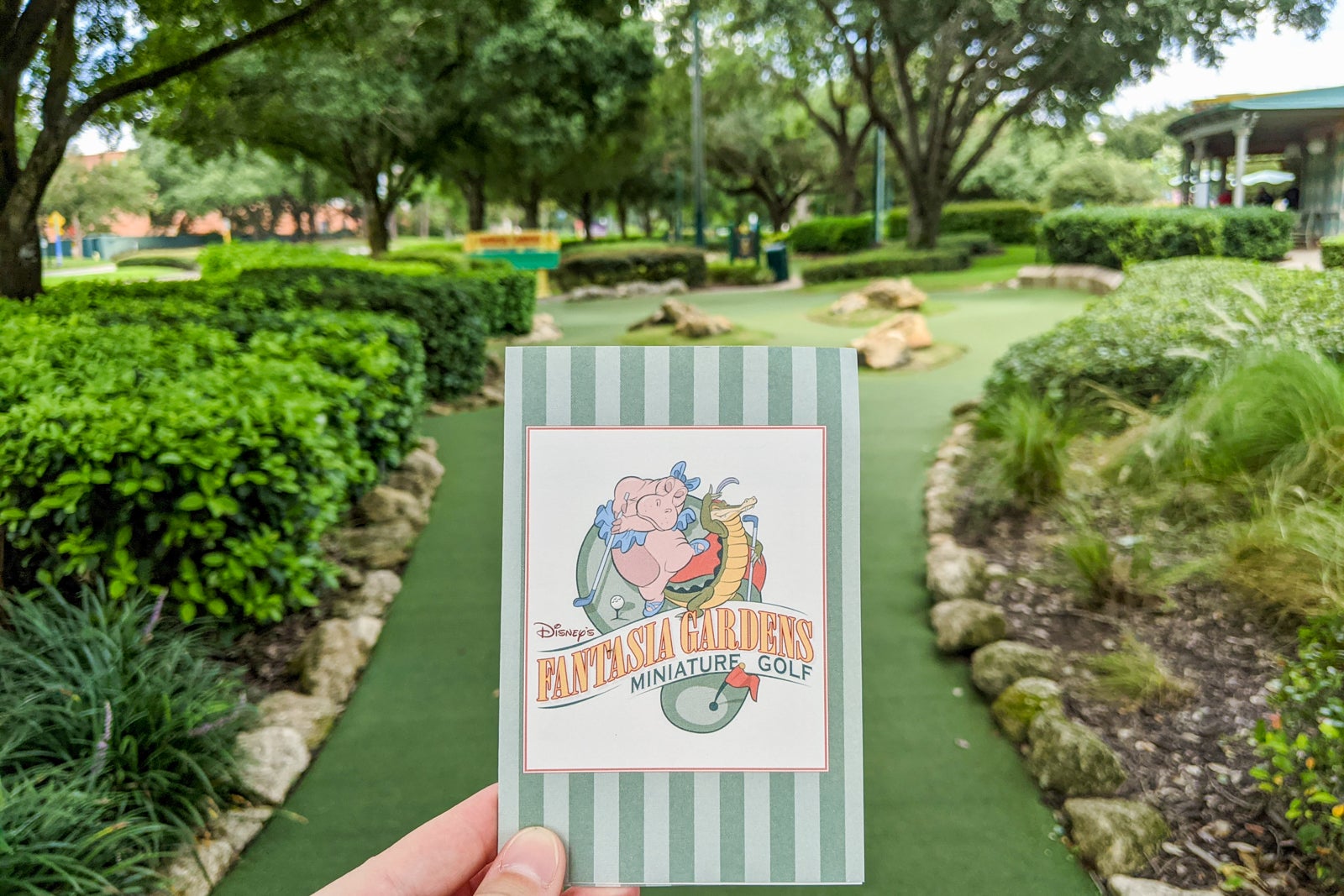  Parcours de golf miniature Fantasia Fairways de Disney World 