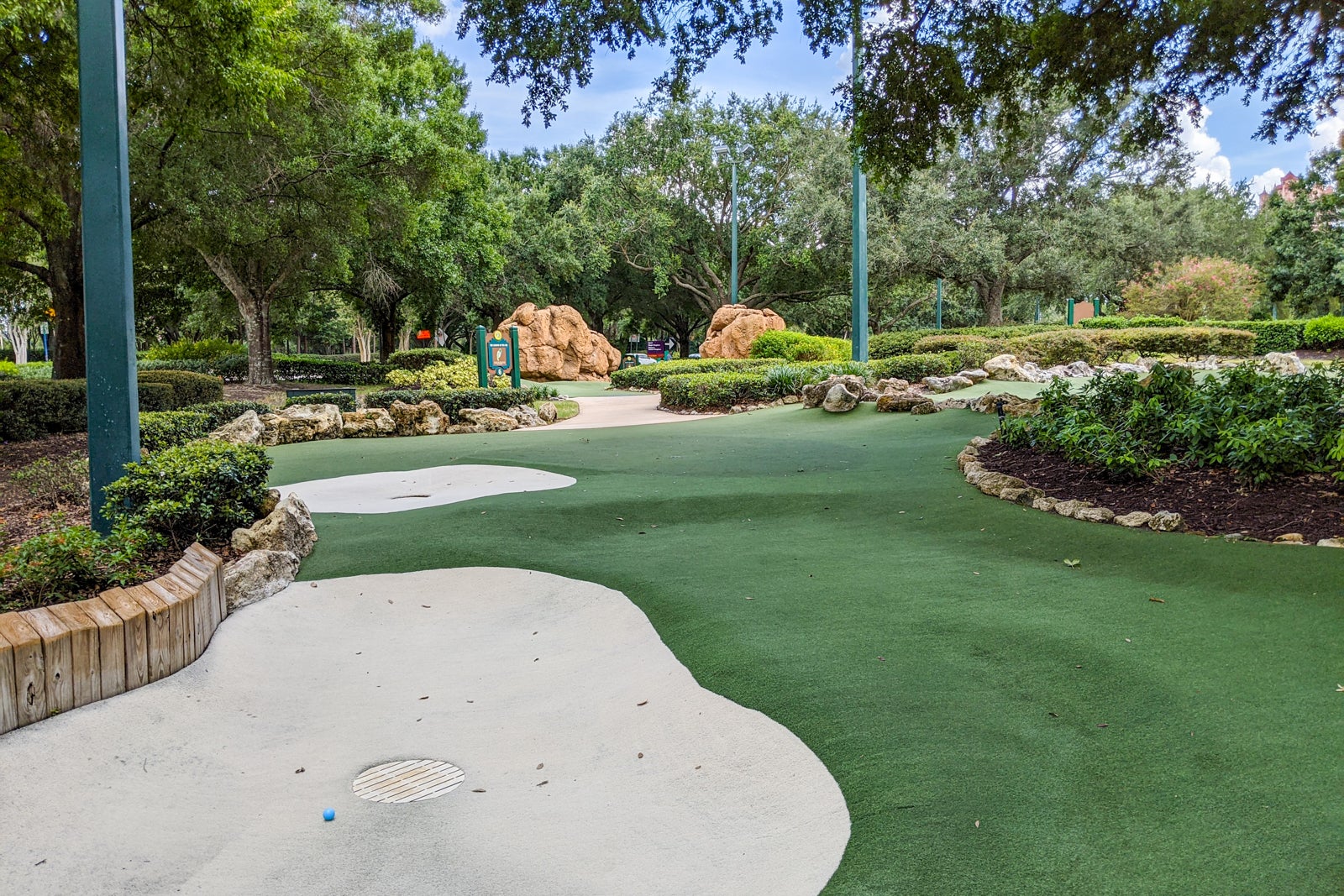 Disney World ' s Fantasia Fairways minigolfbana