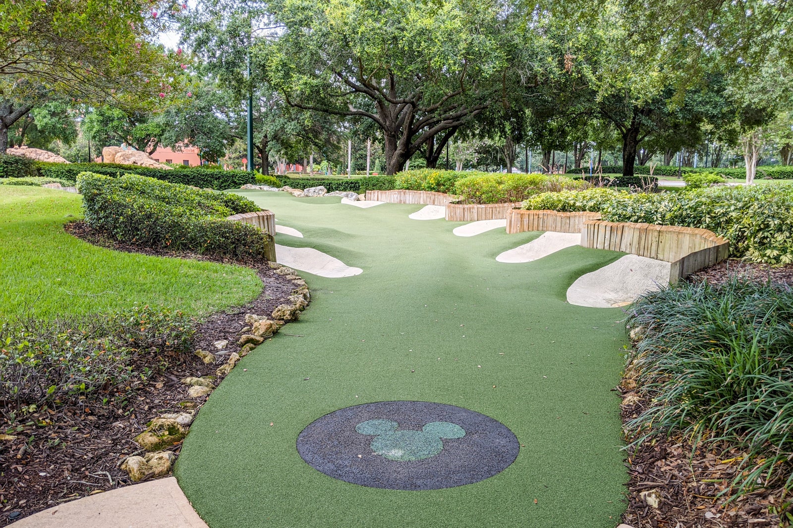 Campo de Minigolf Fantasia Fairways de Disney World