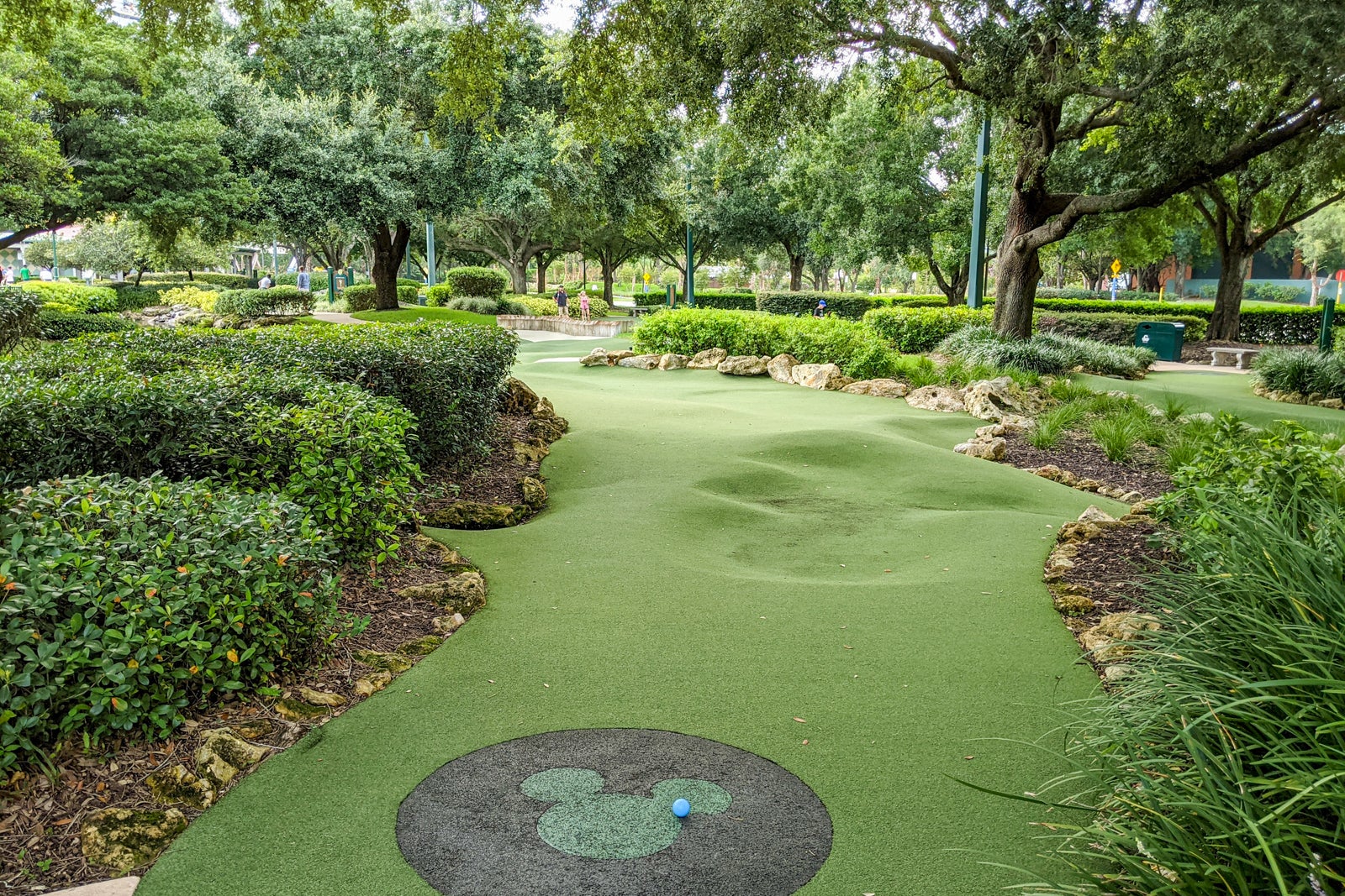 Campo de Minigolf Fantasia Fairways de Disney World