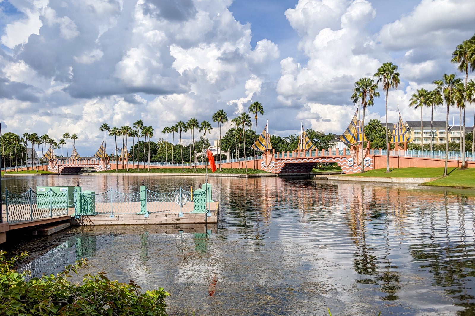 Muelle de ferry de Disney World