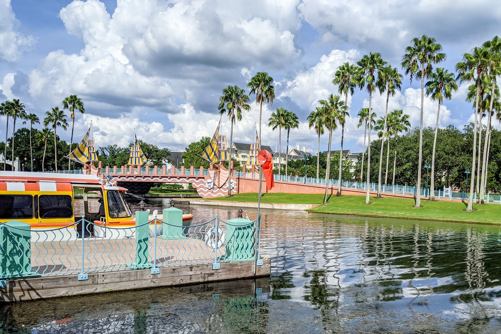 Disney World ferry dock