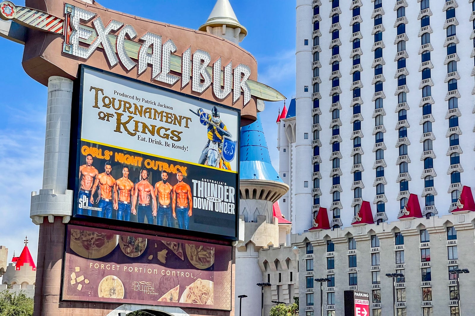 Hardly fit for a knight: Review of Excalibur Hotel and Casino in Las Vegas  - The Points Guy