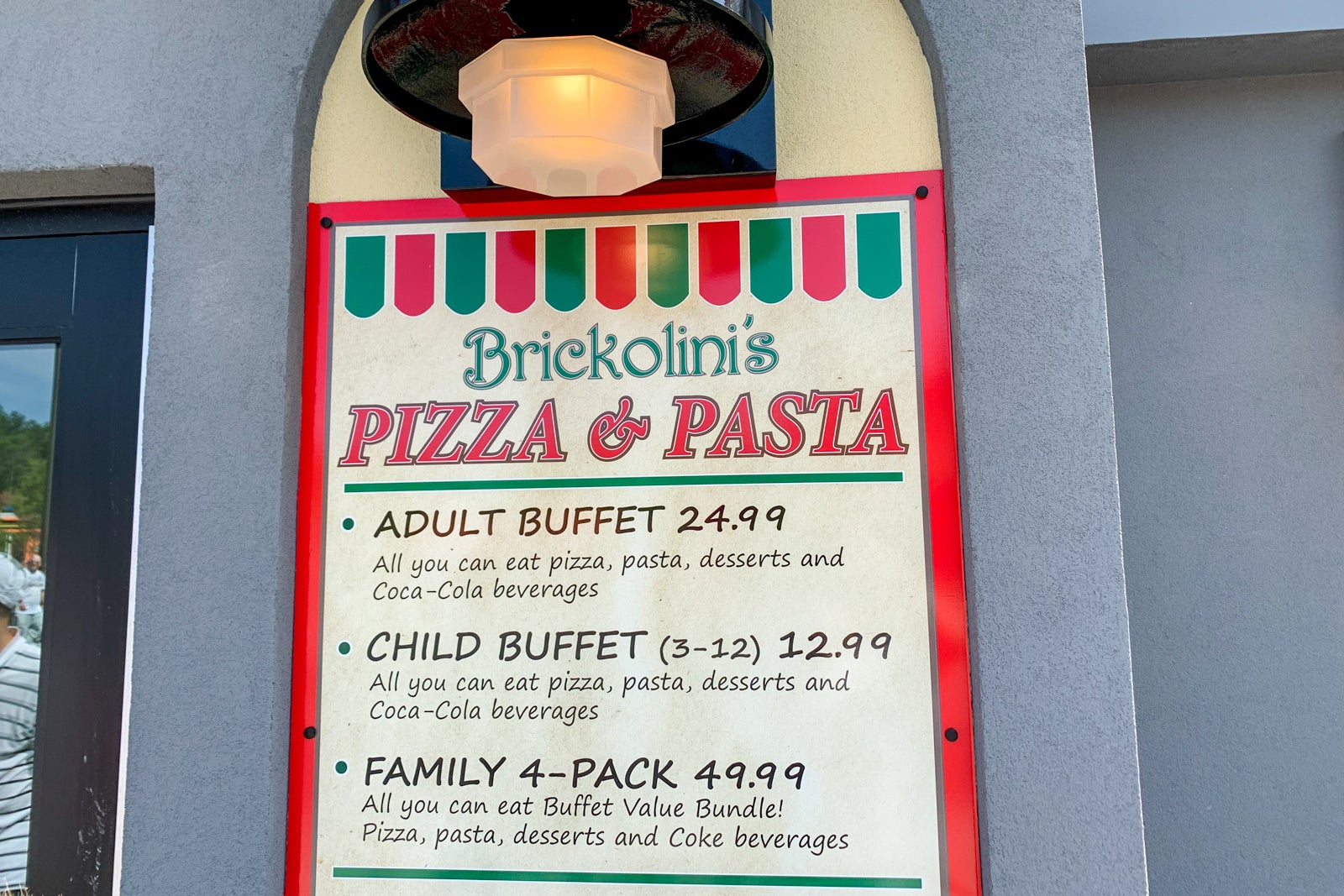 Legoland fashion food prices