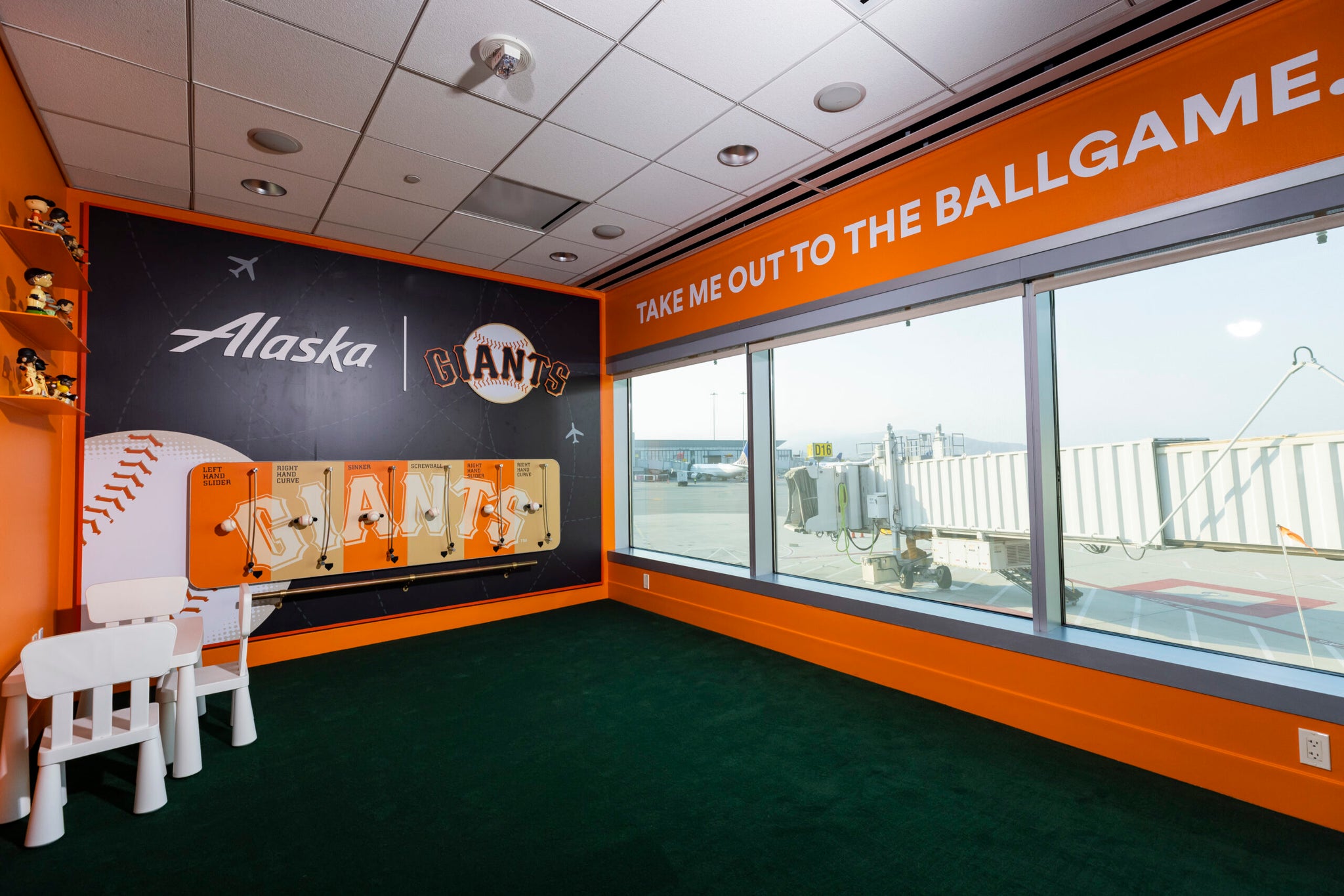 Your first look at the brandnew Alaska Lounge in San Francisco The