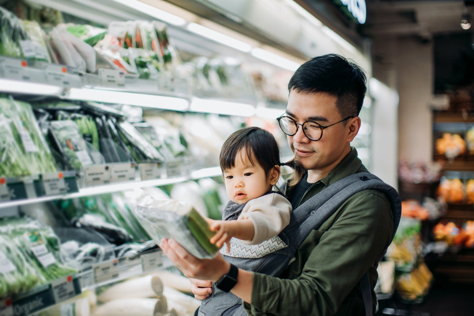 Shopping for groceries