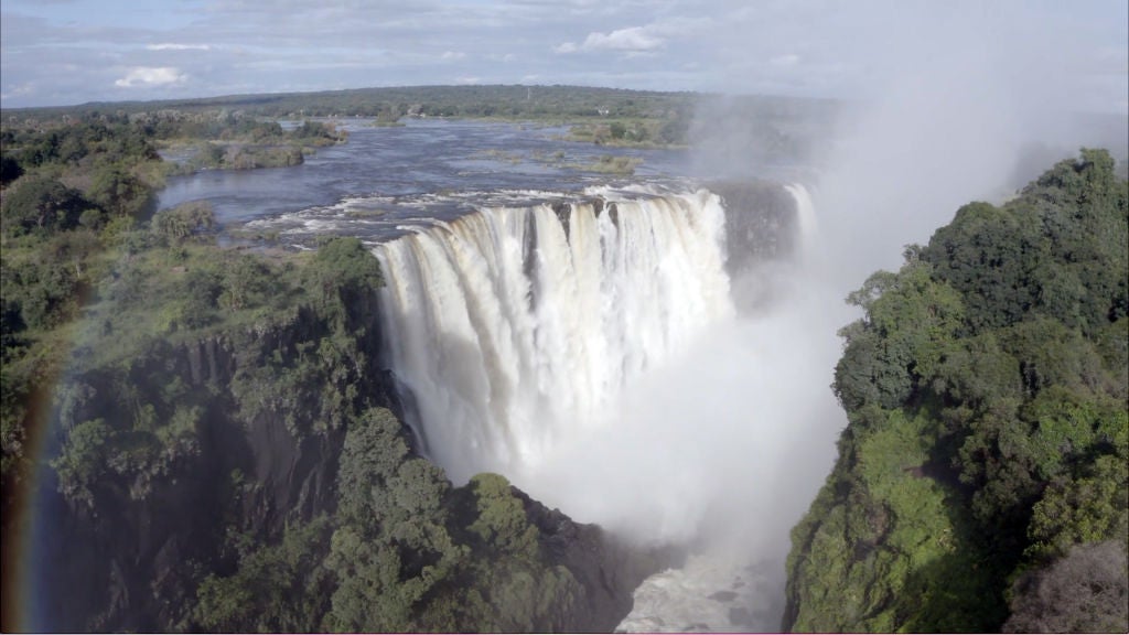 Water masses at Victoria Falls