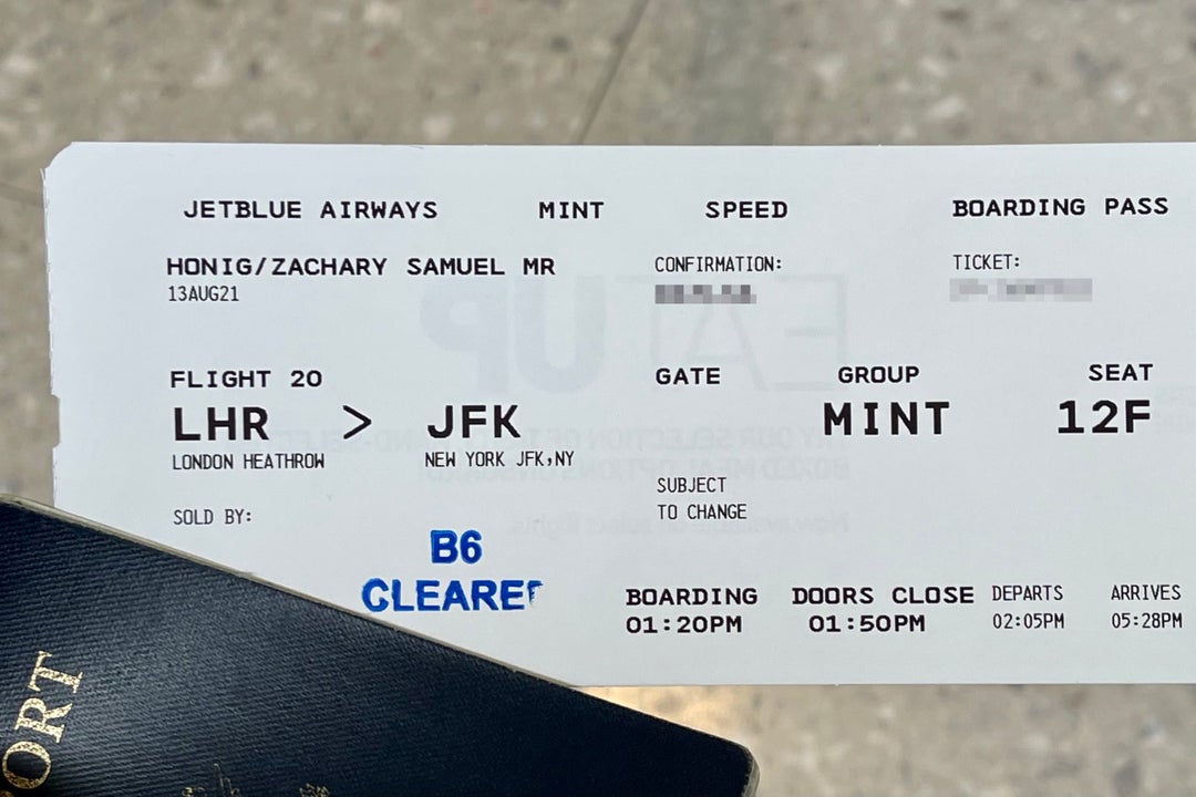 Newly minted: Reviewing JetBlue's brand new business class from London ...