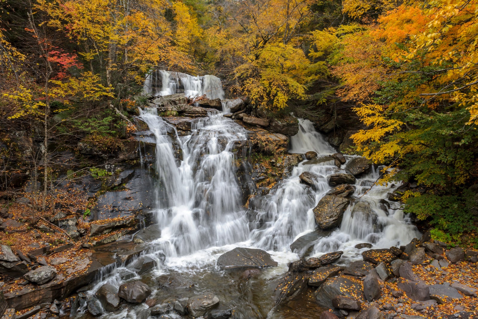 Kaaterskill Falls in Upstate New York.
