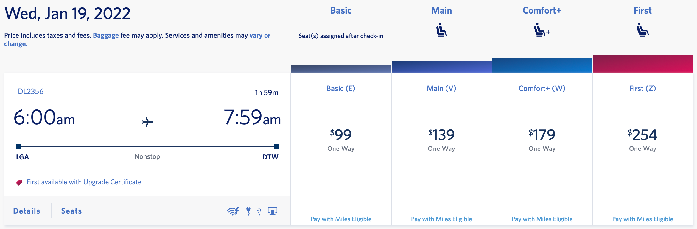 Lga to cheap ord one way