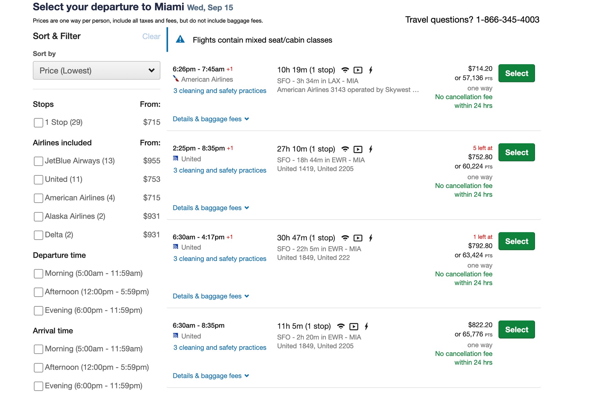 chase travel flights more expensive