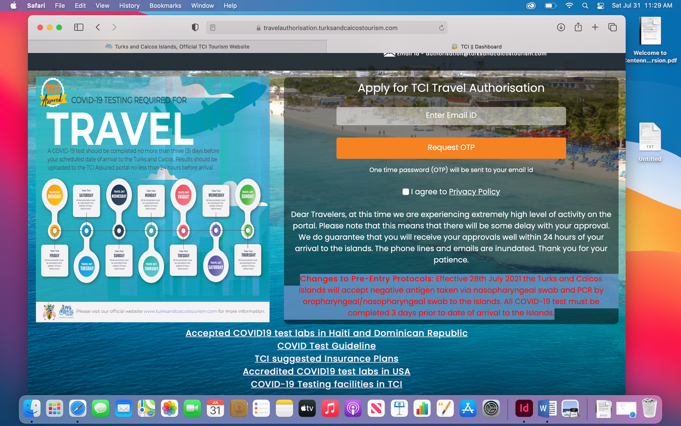 What it�s like to visit the Turks and Caicos islands now