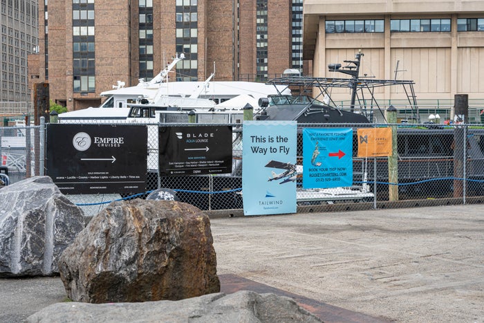 Where to board the new seaplane service between New York and Boston