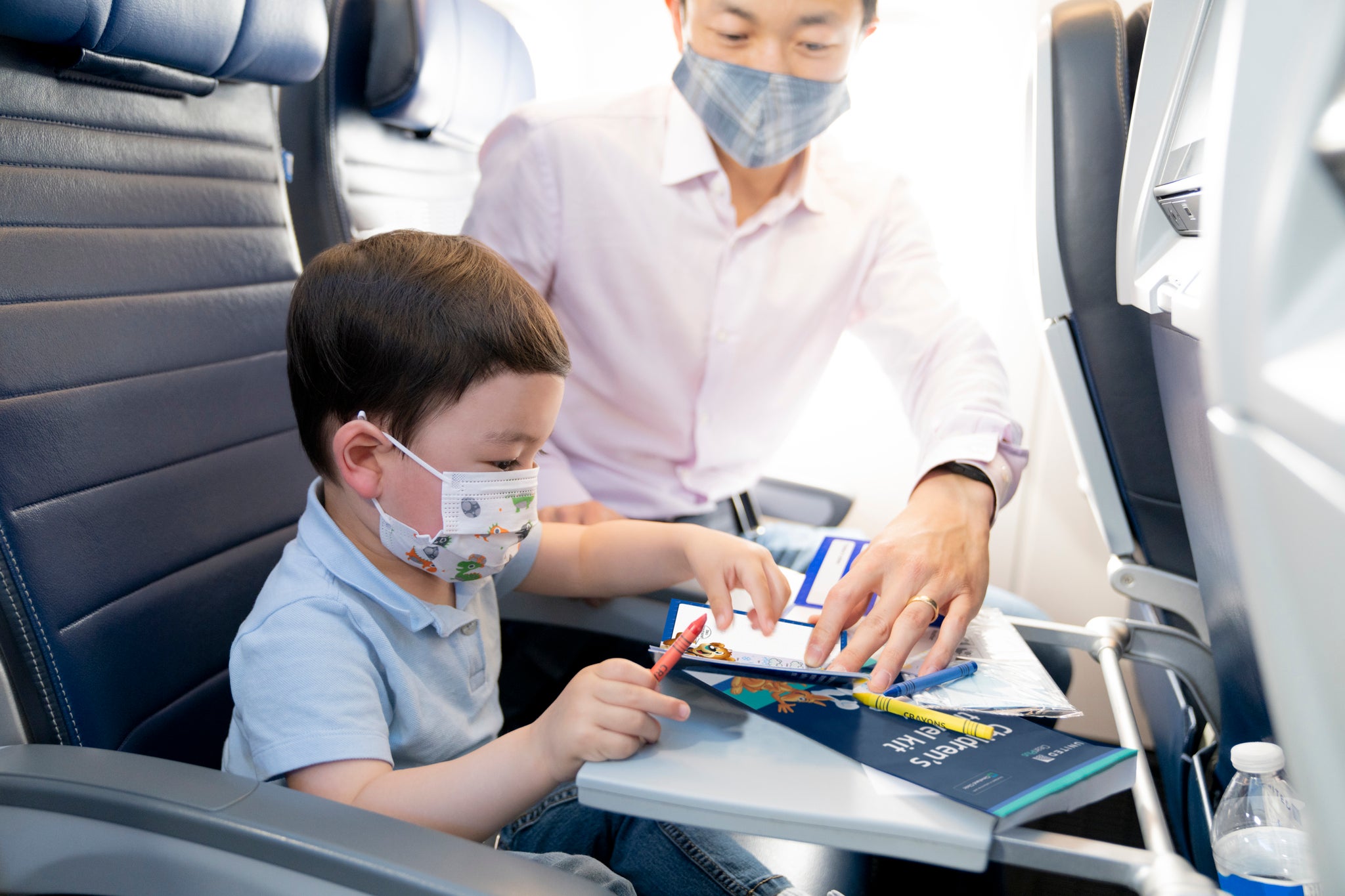 United Airlines Flight Fun Children’s Activity Bag NIP 