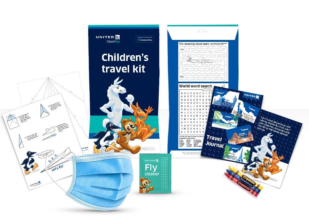 united children's travel kit