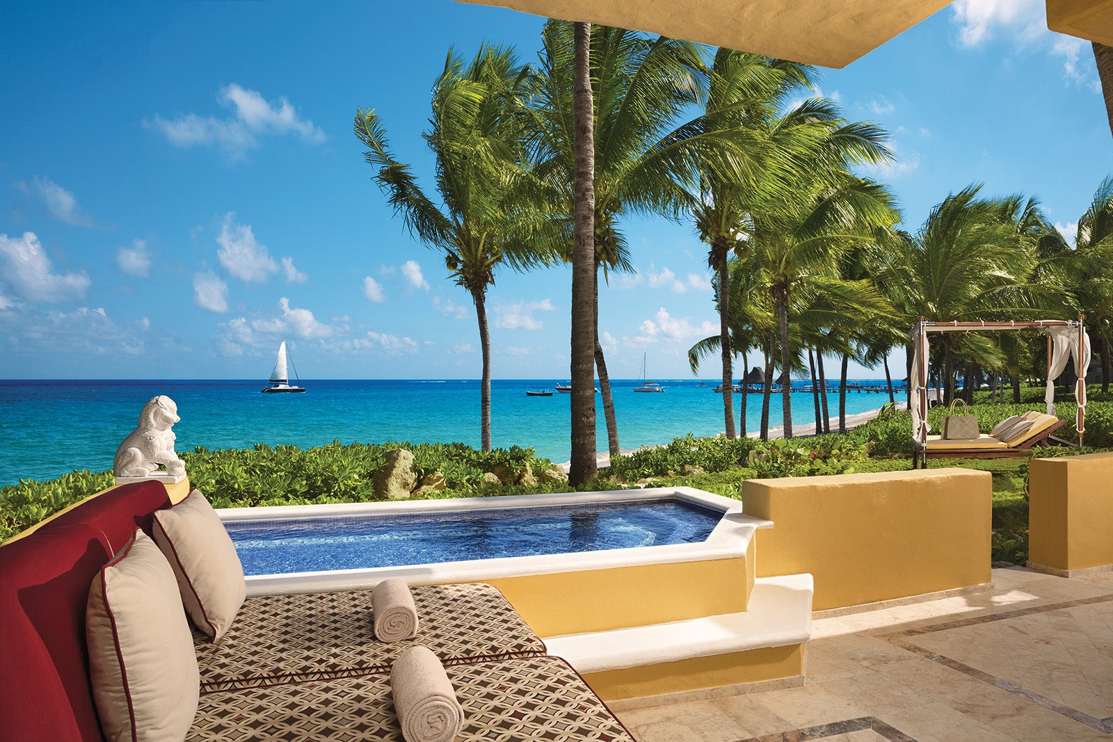 Zoetry Paraiso de la Bonita Riviera Maya suite terrace