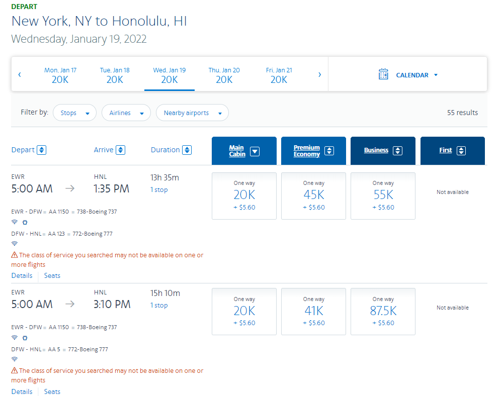 Sweet Spot: American Airlines off-peak to Hawaii - The Points Guy