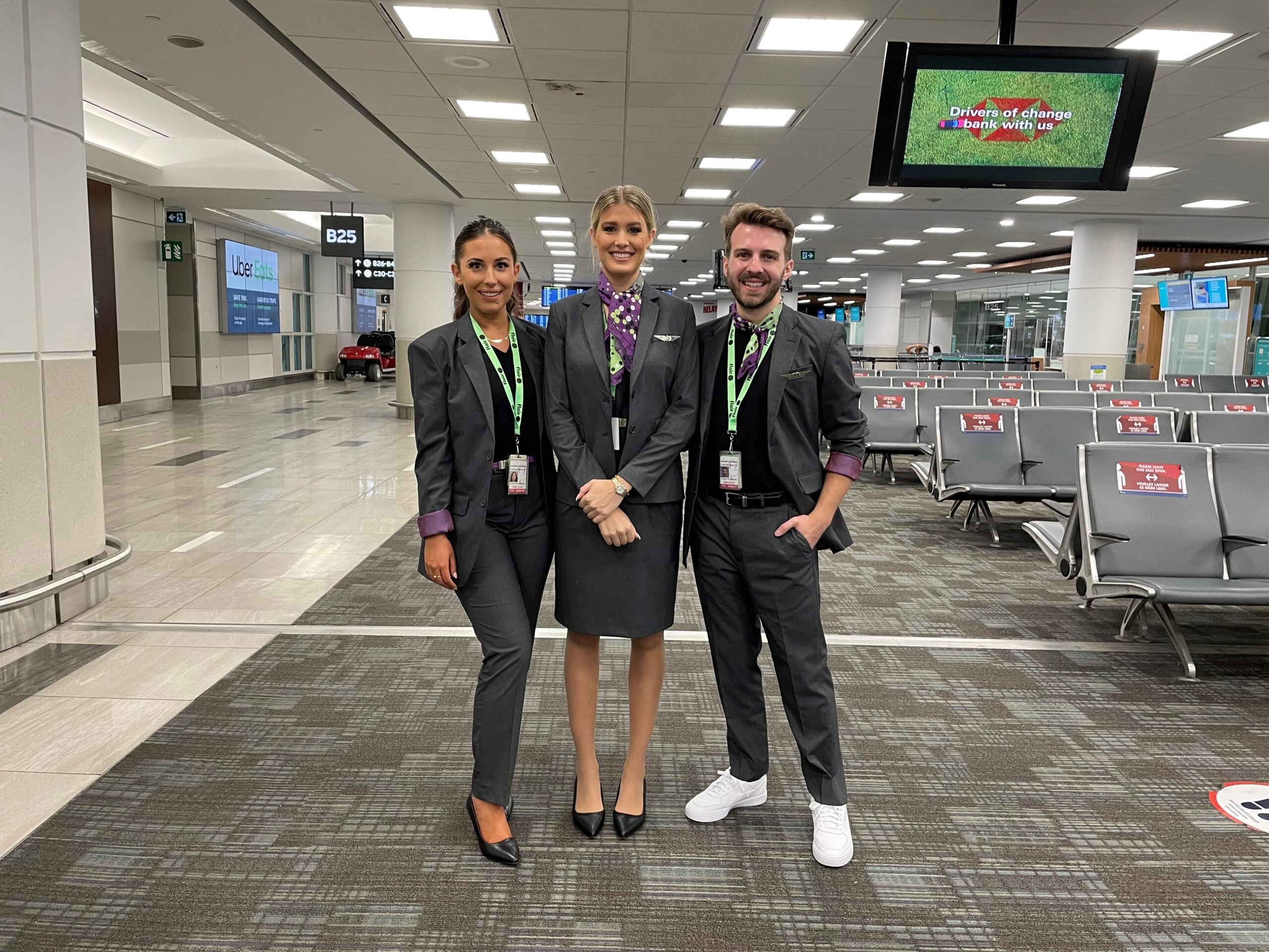 Flair Airlines unveils new uniforms on Boeing 737 MAX flight - The Points  Guy