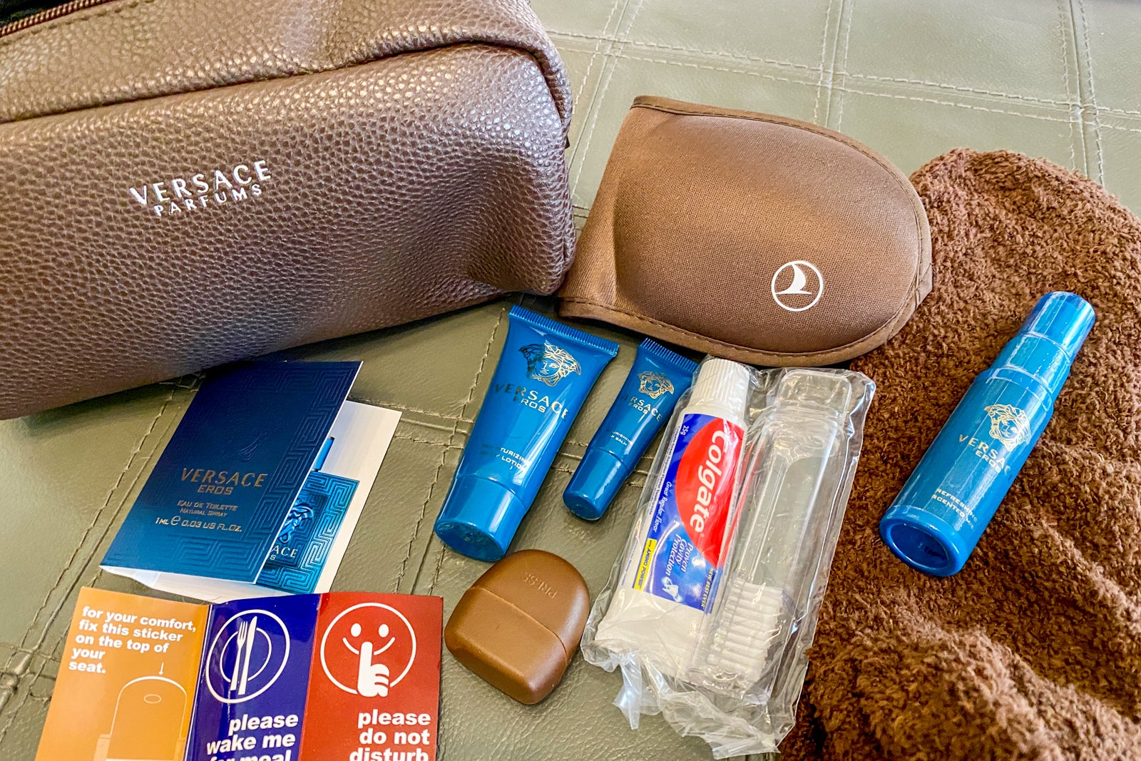 turkish airlines business class travel kit
