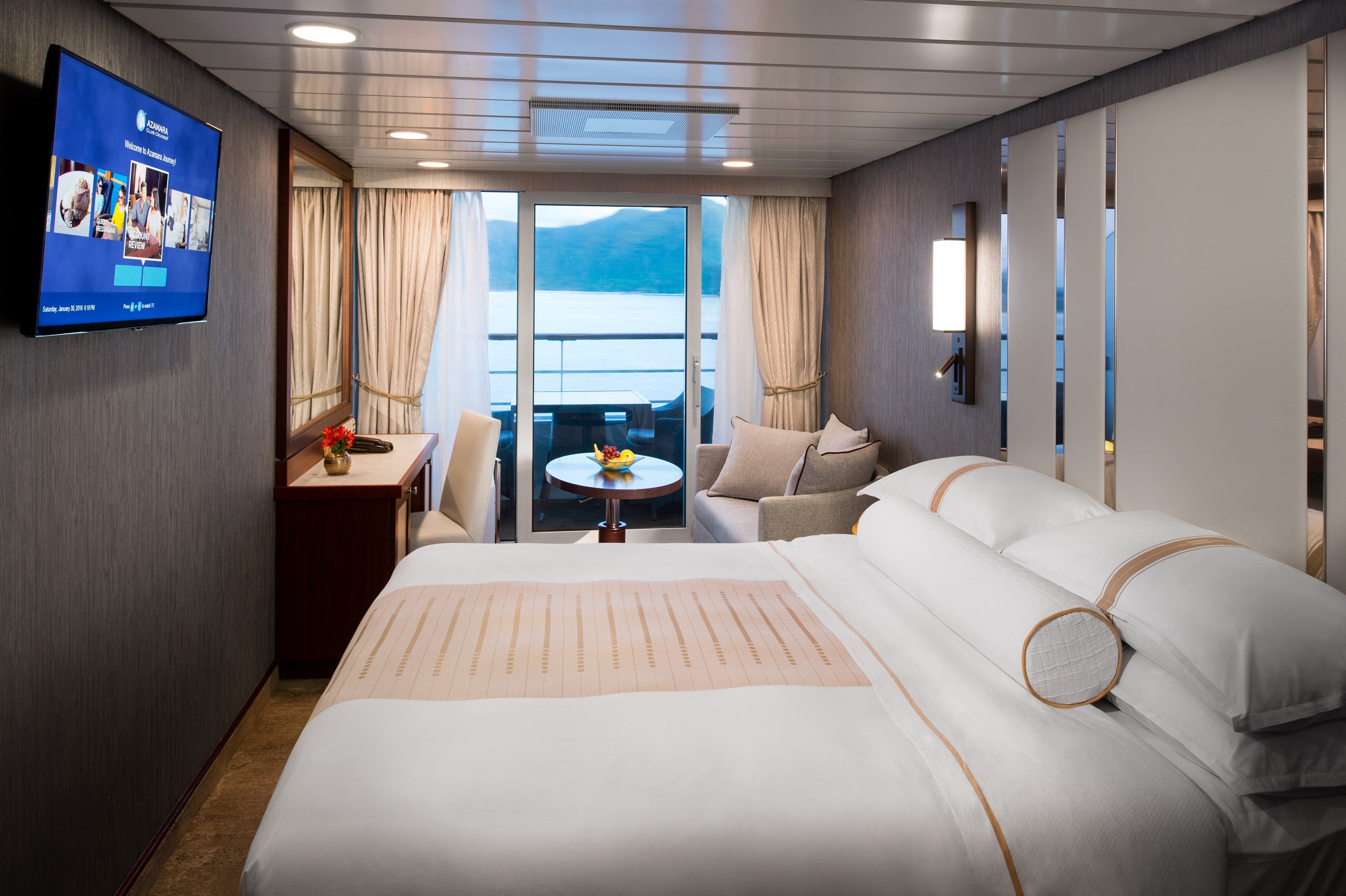 Azamara Cruises is a mid-level cruise line boasting more elegant, classic