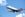 Delta 717飞机飞越芝加哥中途国际机场