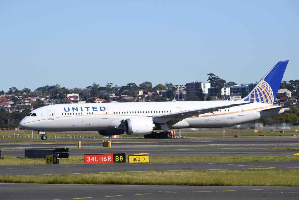 Aircraft movements at Sydney's Kingsford Smith International Airport