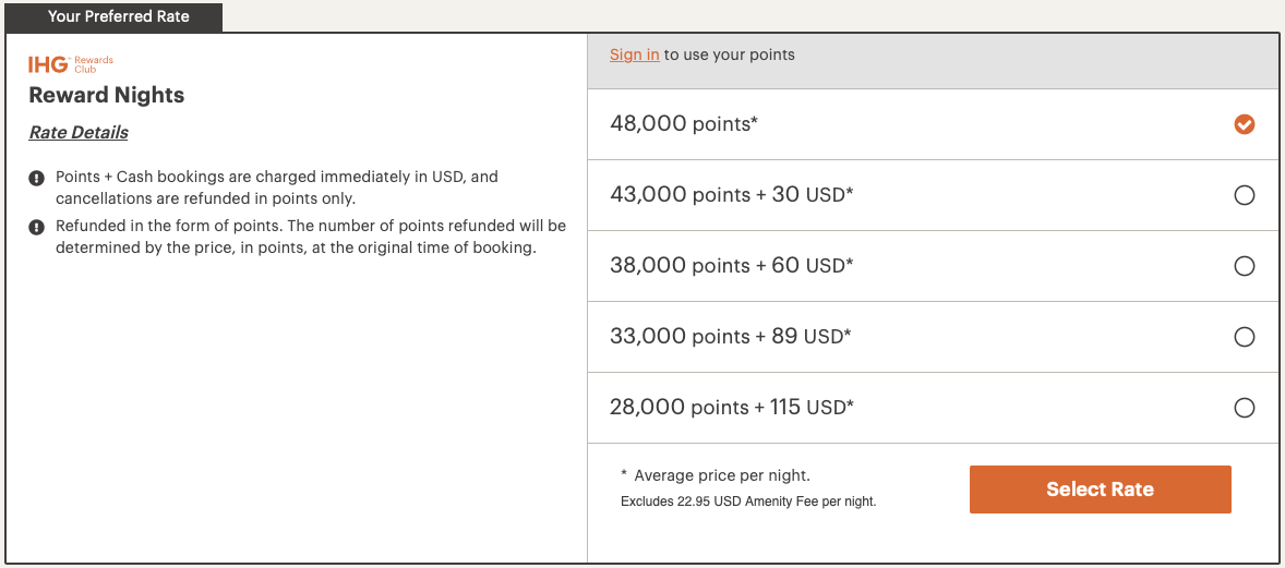 How to redeem points with the IHG Rewards program The Points Guy