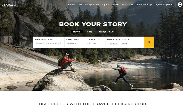 travel and leisure travel club