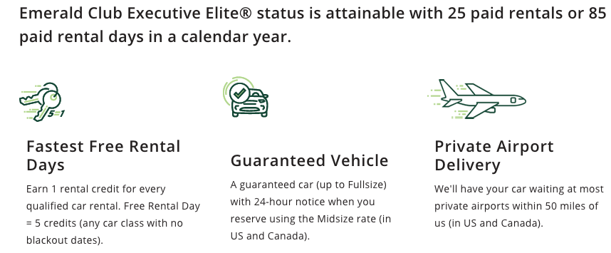 LAST CALL: National Car Rental Emerald Club Executive Elite Sign Up + Free  Rental Day After First use By January 31, 2019 - LoyaltyLobby