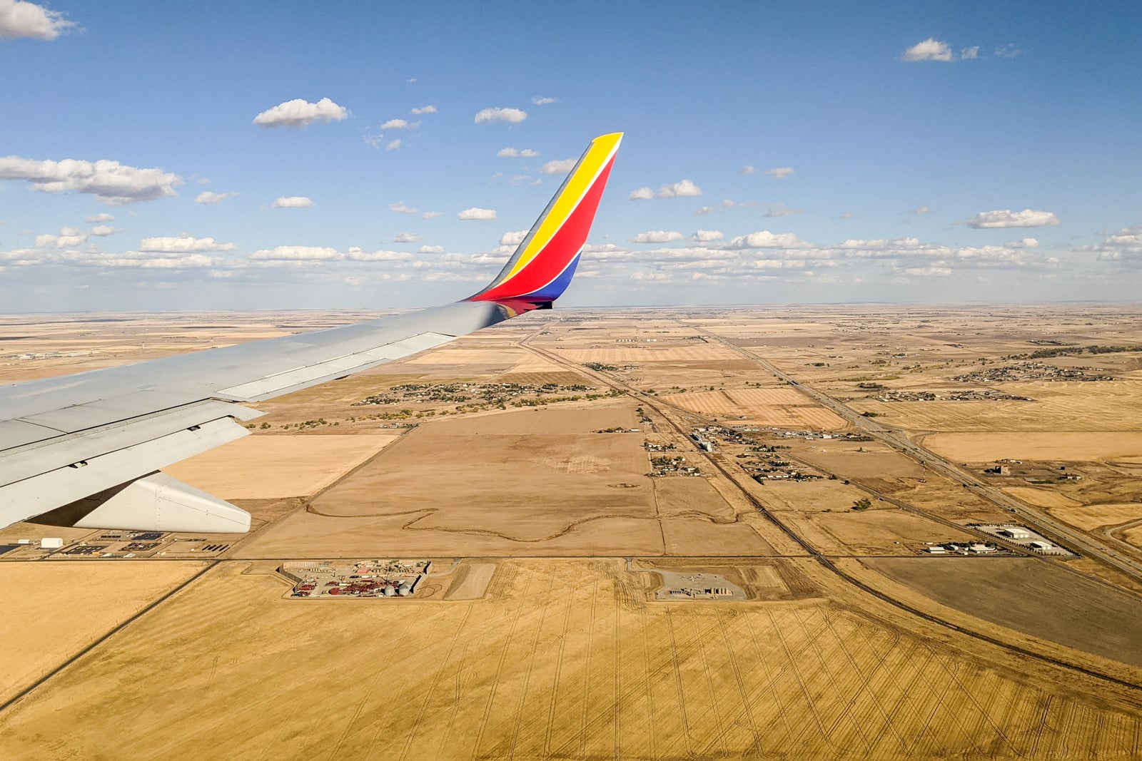 View from a Southwest plane