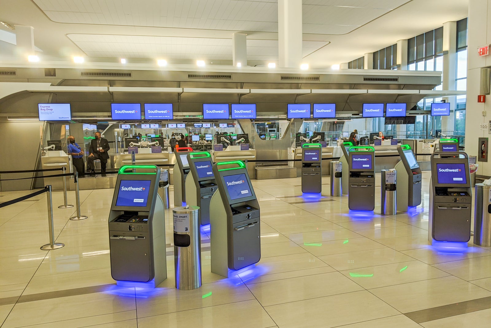 Southwest check in area in New York