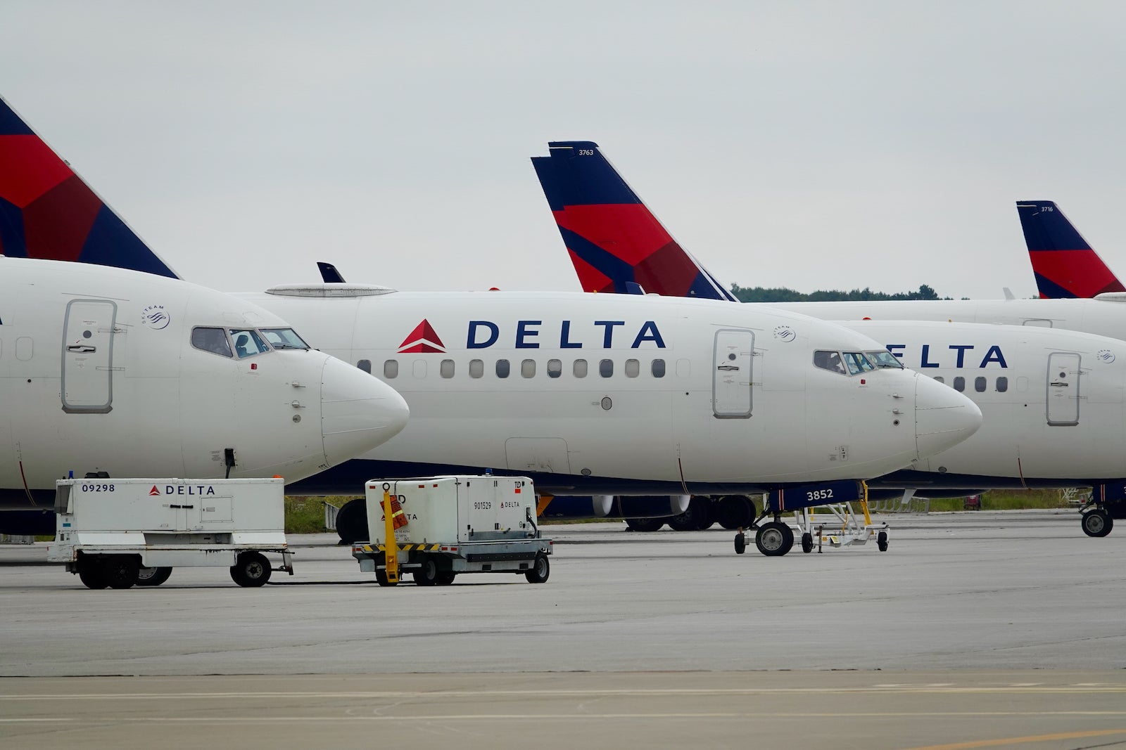 Delta Boeing Jets Lineup