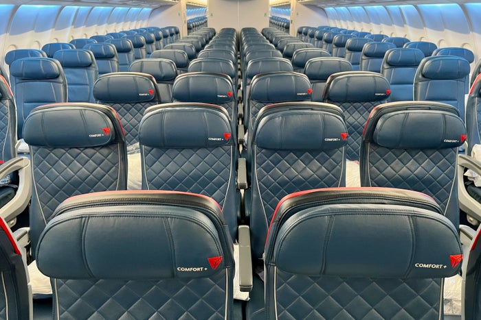 Inside Delta’s retrofitted Airbus A330 with fancy cabin upgrades