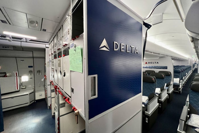 Inside Delta’s retrofitted Airbus A330 with fancy cabin upgrades