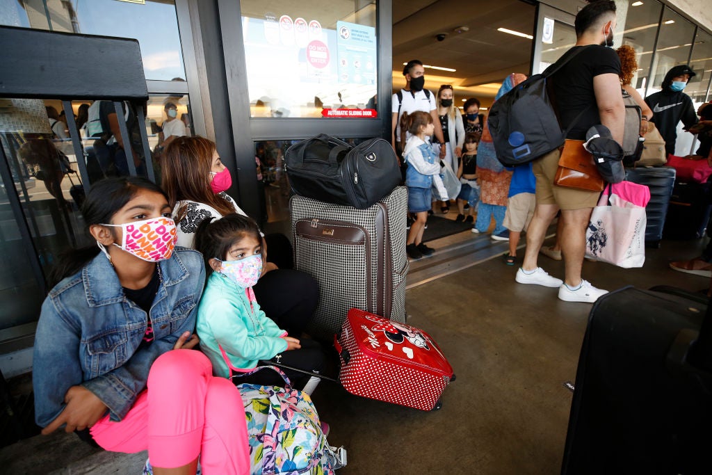 hundreds of Spirit Airlines flights were canceled nationwide leading to issues with dozens of arrivals and departures at LAX Los Angeles International Airport.