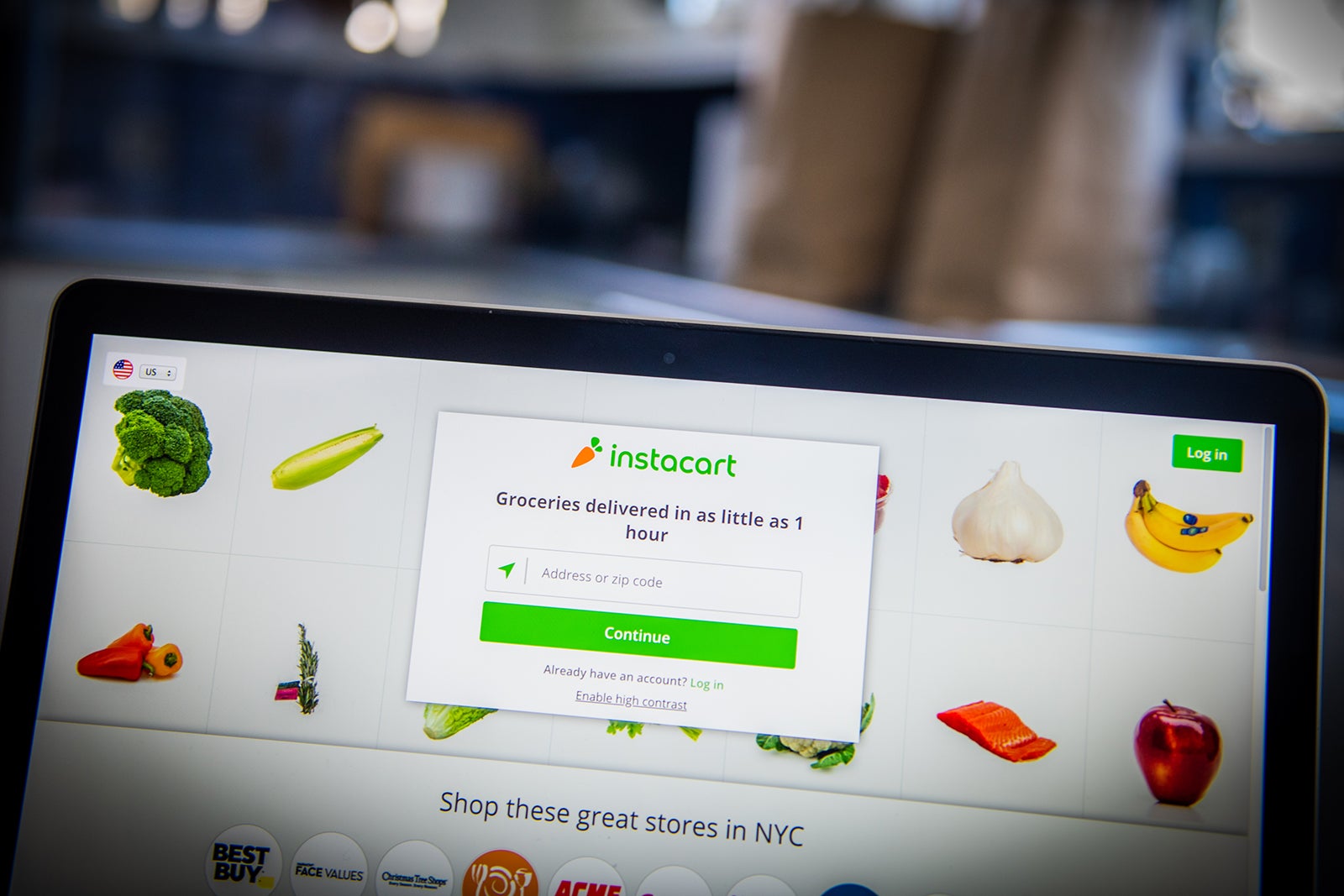 Free Instacart+ membership and assertion credit for eligible Chase
