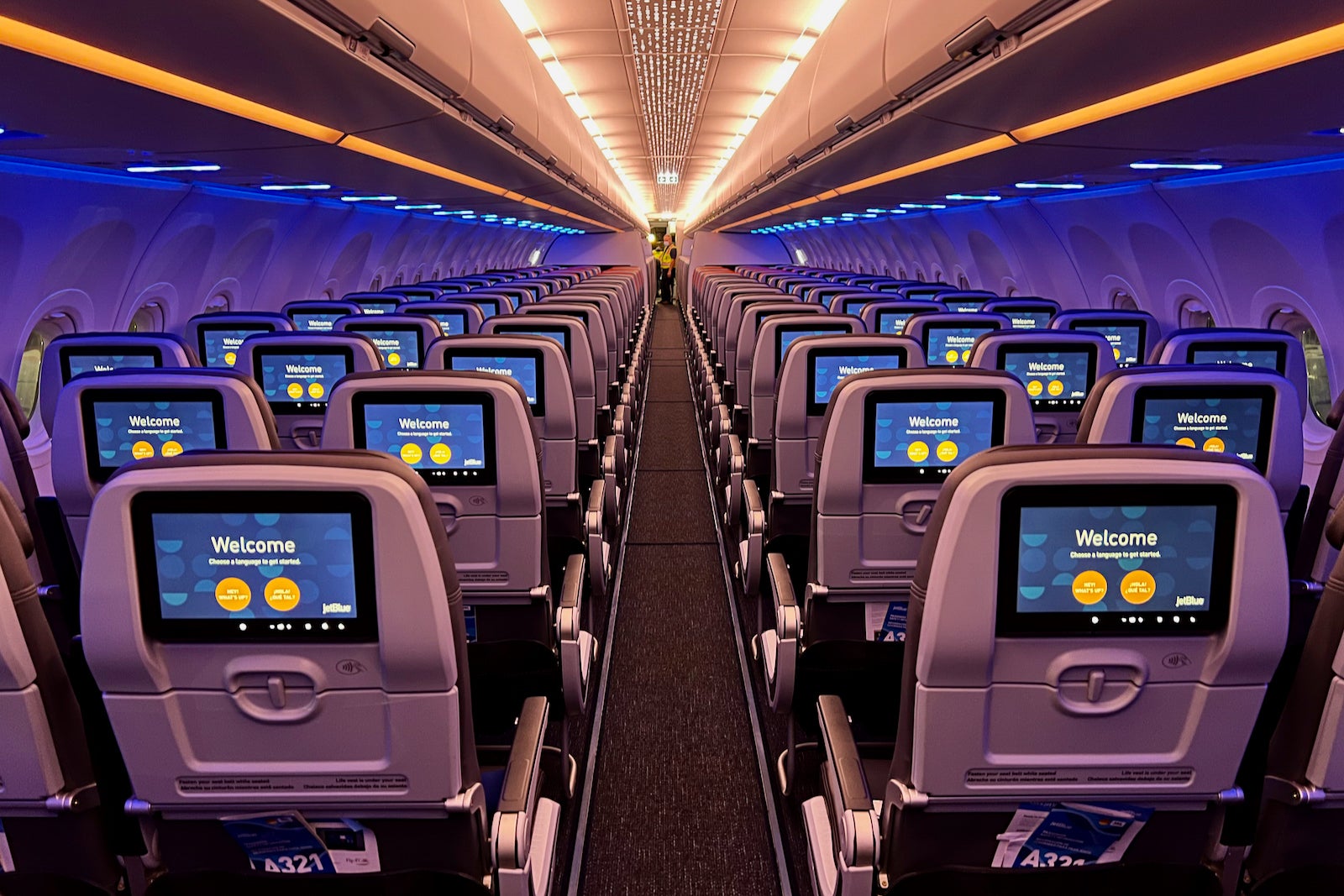 JetBlue Core Economy Airbus A321LR New York London