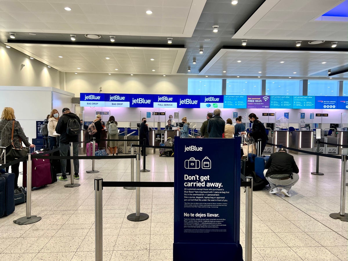 Review JetBlue Mint Studio business class from London Gatwick The