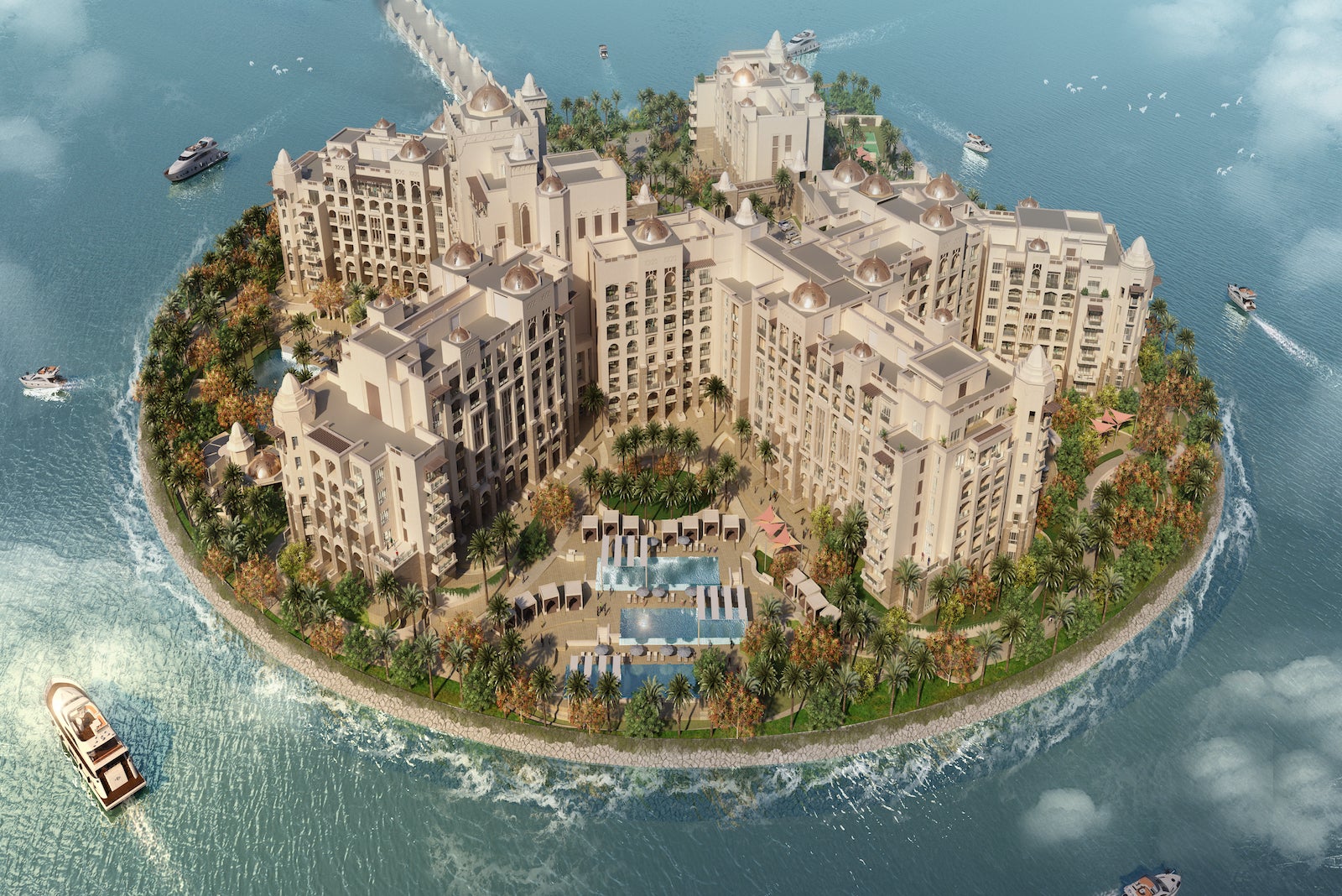 The St. Regis Marsa Arabia Island, The Pearl Qatar.