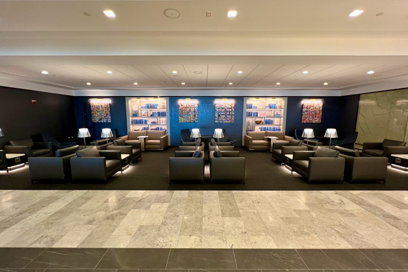 First look inside the new United Polaris Lounge in Washington Dulles