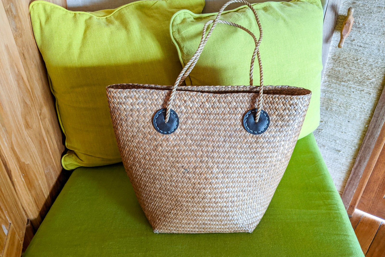 Beach bag from one of the closets