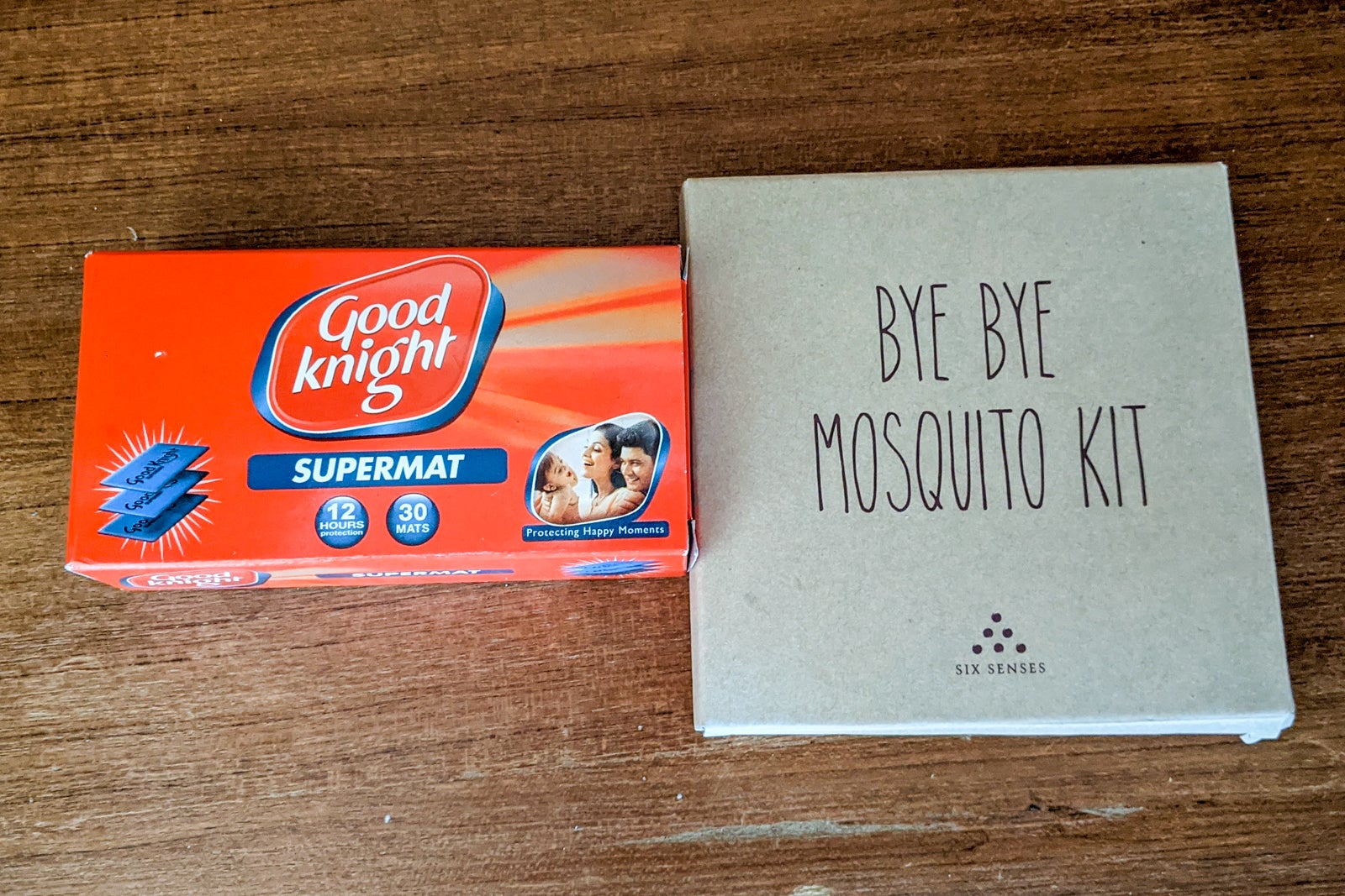 Mosquito kit from one of the closets