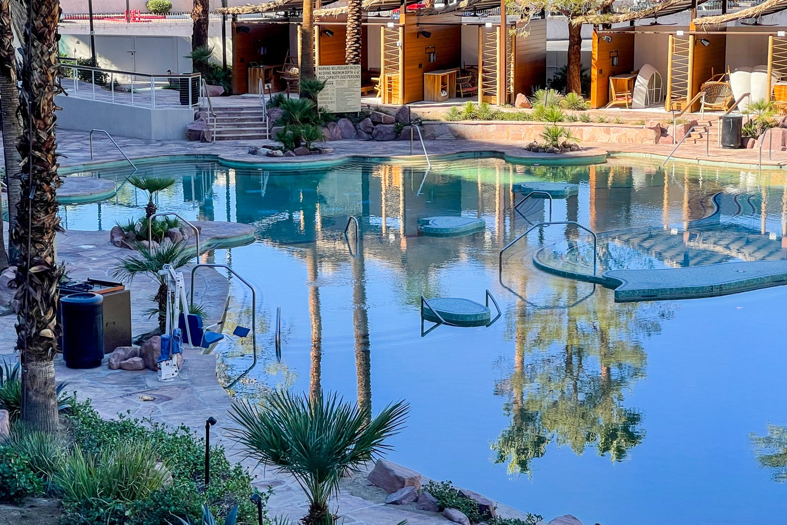 Check out Virgin Hotels Las Vegas' new pool paradise Élia Beach